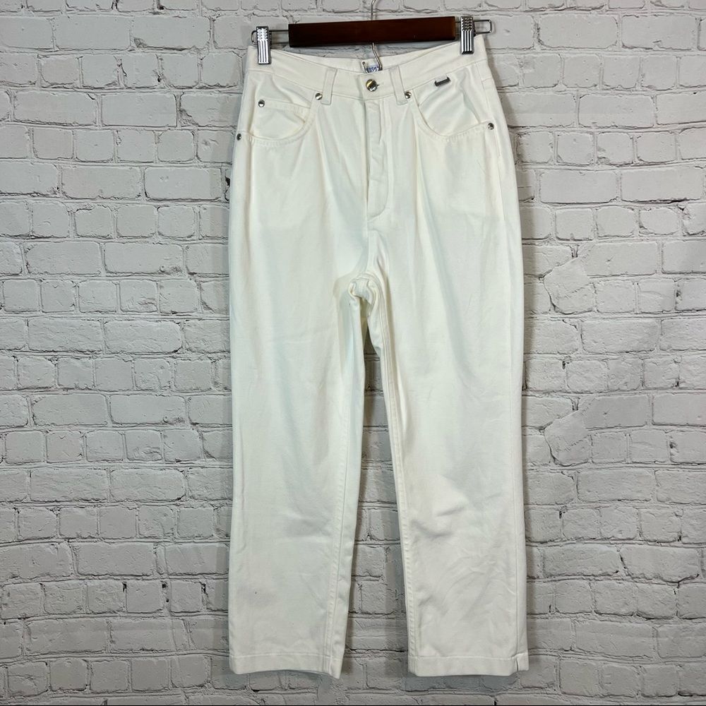 ESCADA SPORT Audrey White Capri Pants Size 34